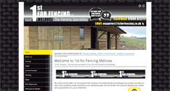 Desktop Screenshot of 1stforfencing.co.uk